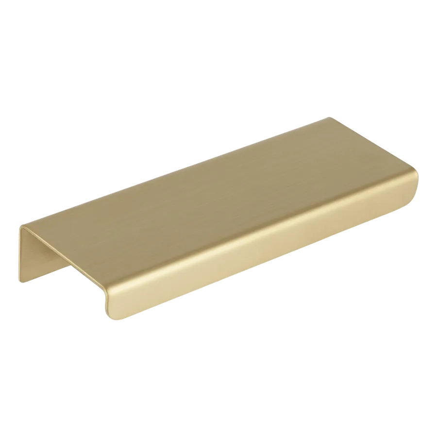 Rappana Cabinetry Pull Extended 100mm - Brushed Brass