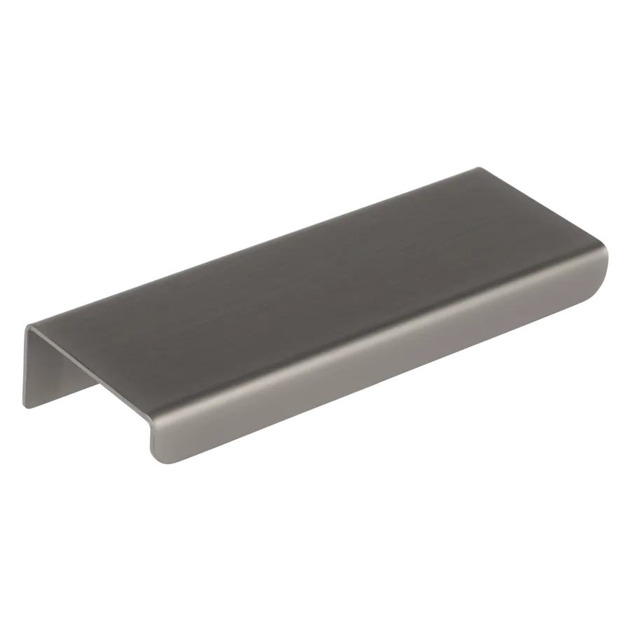 Rappana Cabinetry Pull Extended 100mm - Brushed Gunmetal