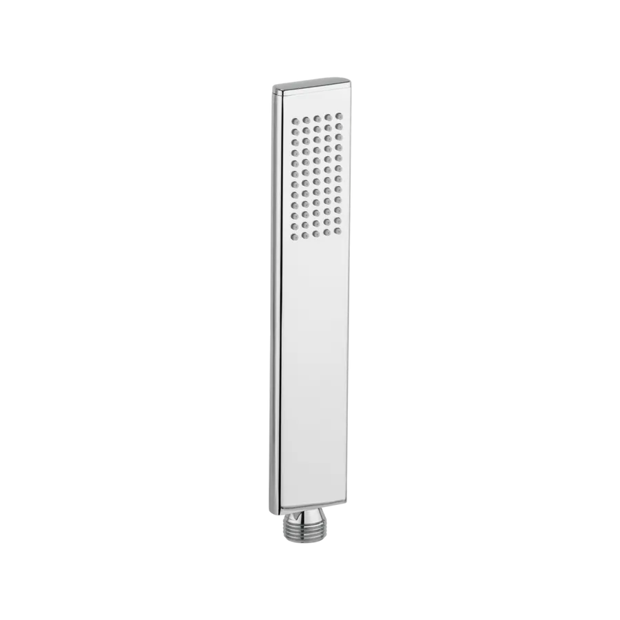 Rounded Rectangle Hand Shower - Chrome