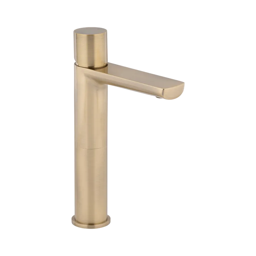 Milani Extended Basin Mixer - Brushed Brass