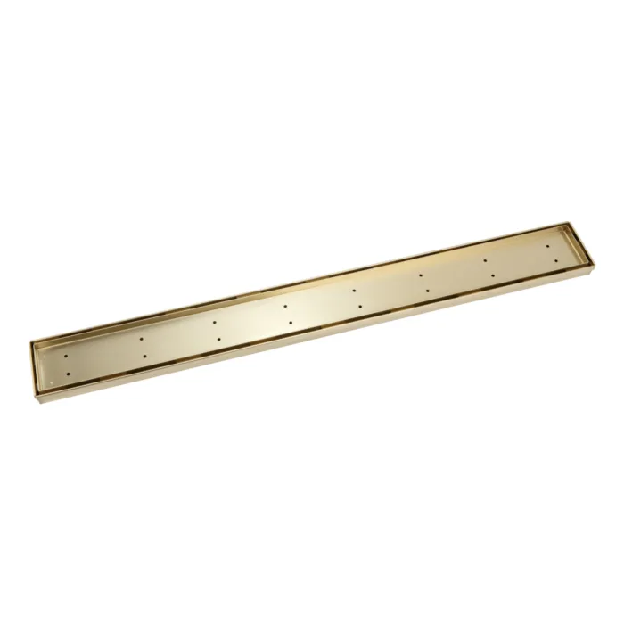 Pixi Tile Insert Shower Channel Waste 900mm - Brushed Brass