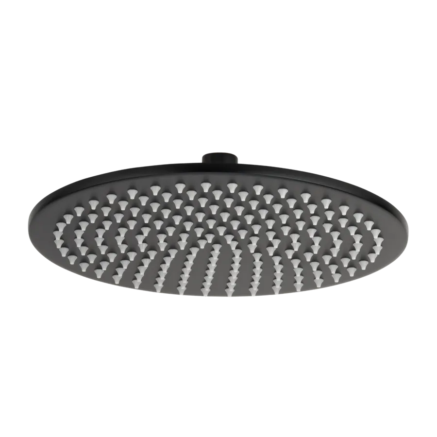 Shower Head Round 250mm - Matte Black
