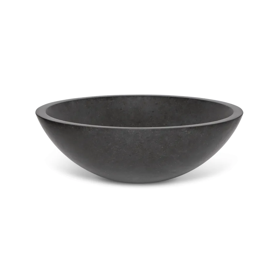 Adria Stone Basin - Black Basalt