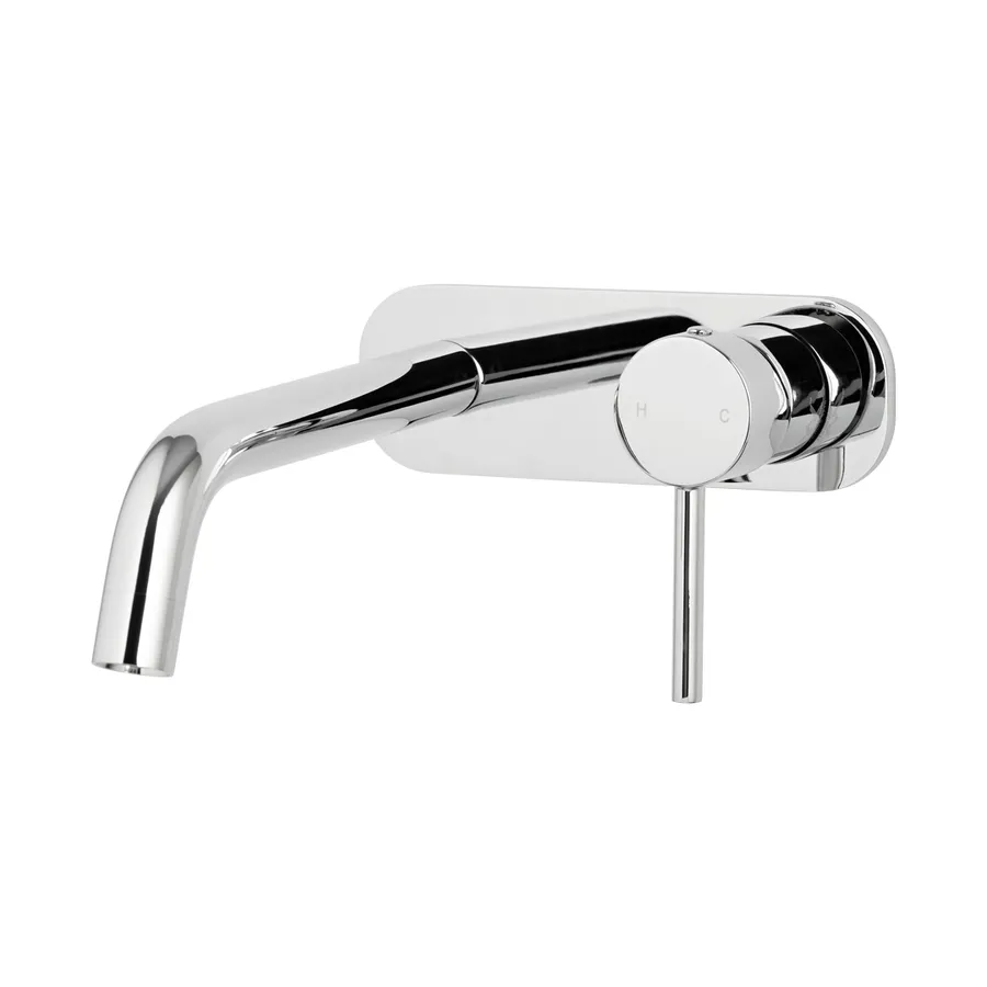 Elysian Minimal Wall Mounted Set - Chrome