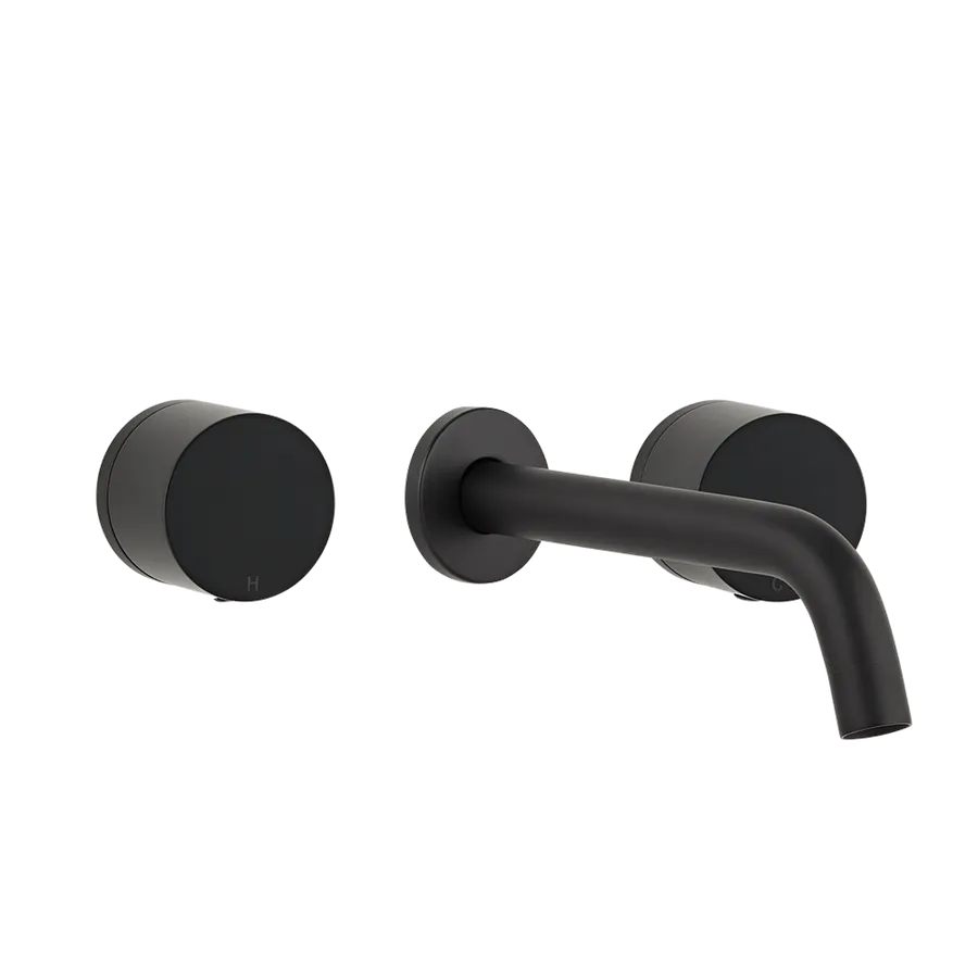 Milani Assembly Taps & Spout Set - Matte Black