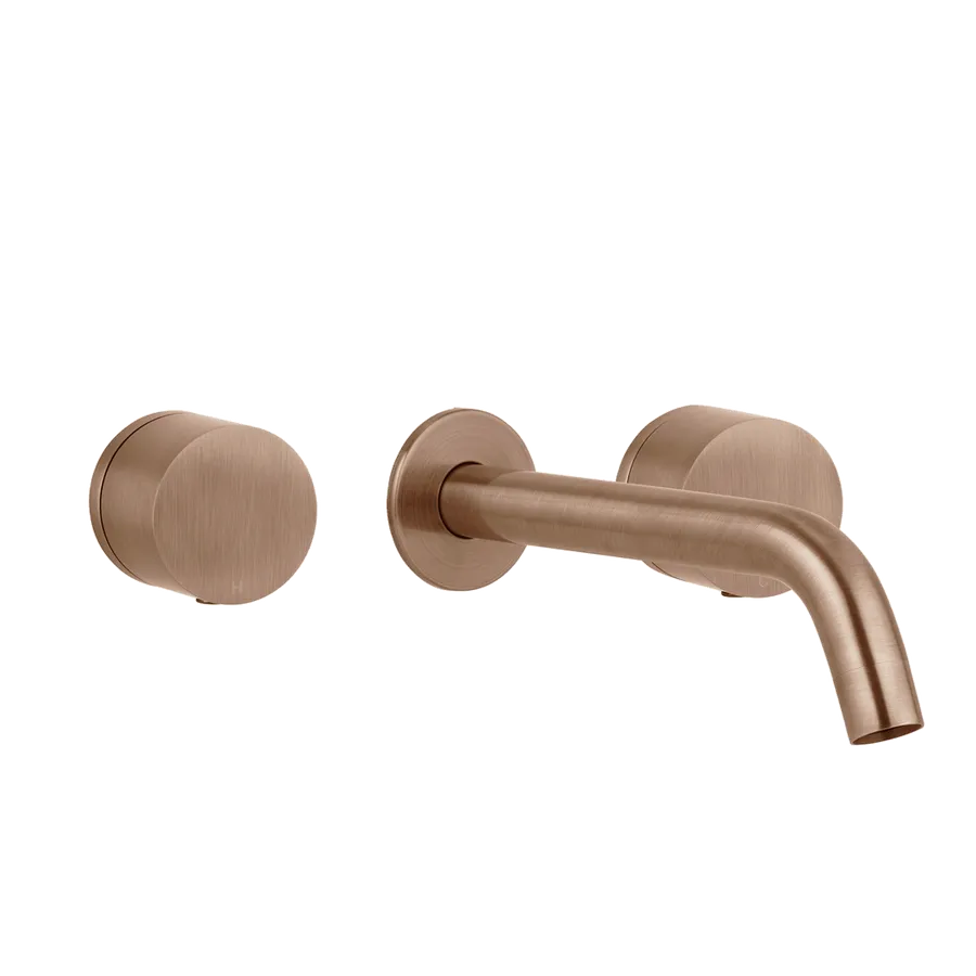 Milani Assembly Taps & Spout Set - Brushed Copper