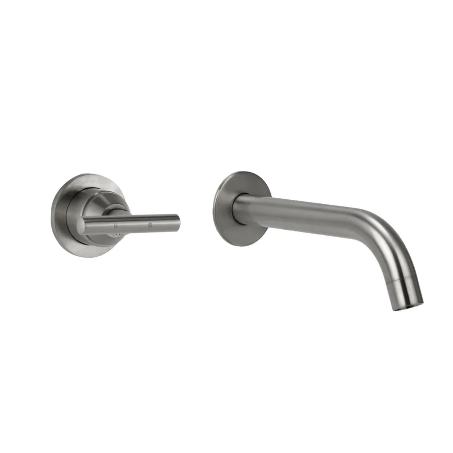 Barre Progressive Mixer & Spout Set - Brushed Gunmetal