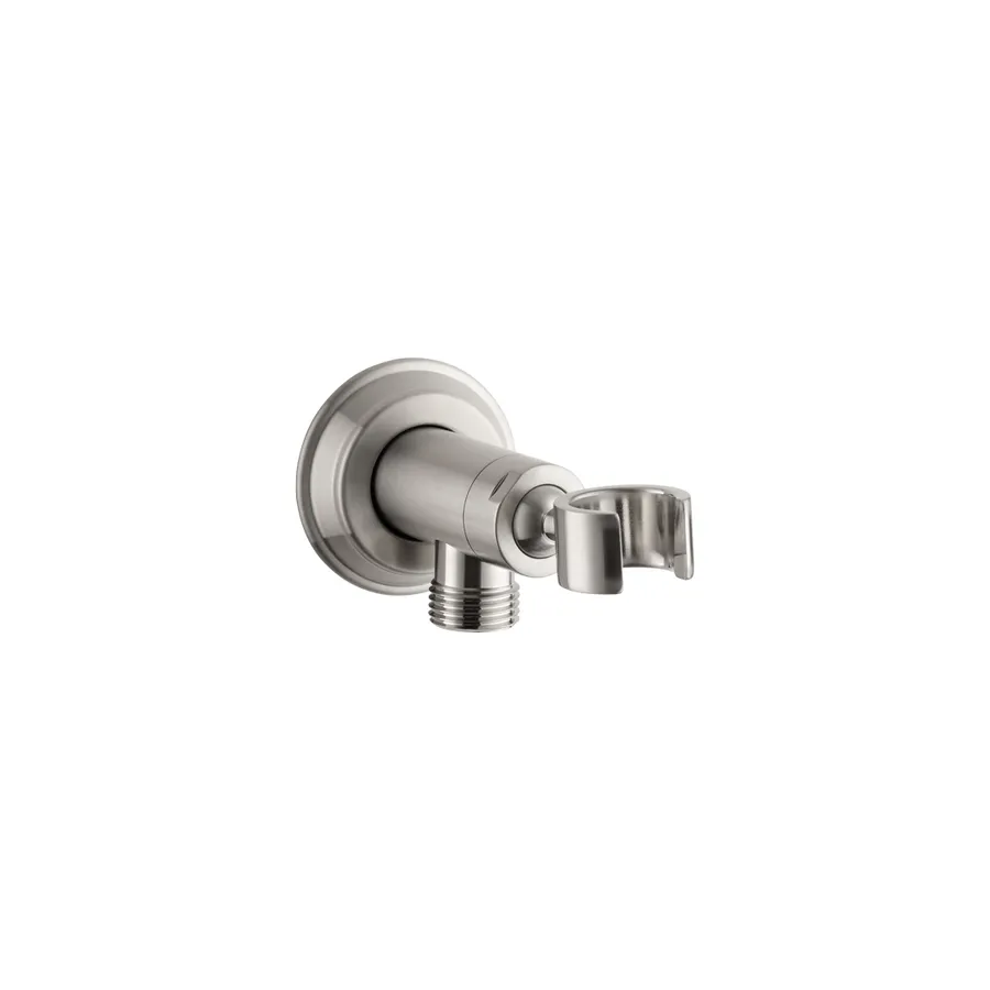 Kingsley Hand Shower Holder & BP - Brushed Nickel