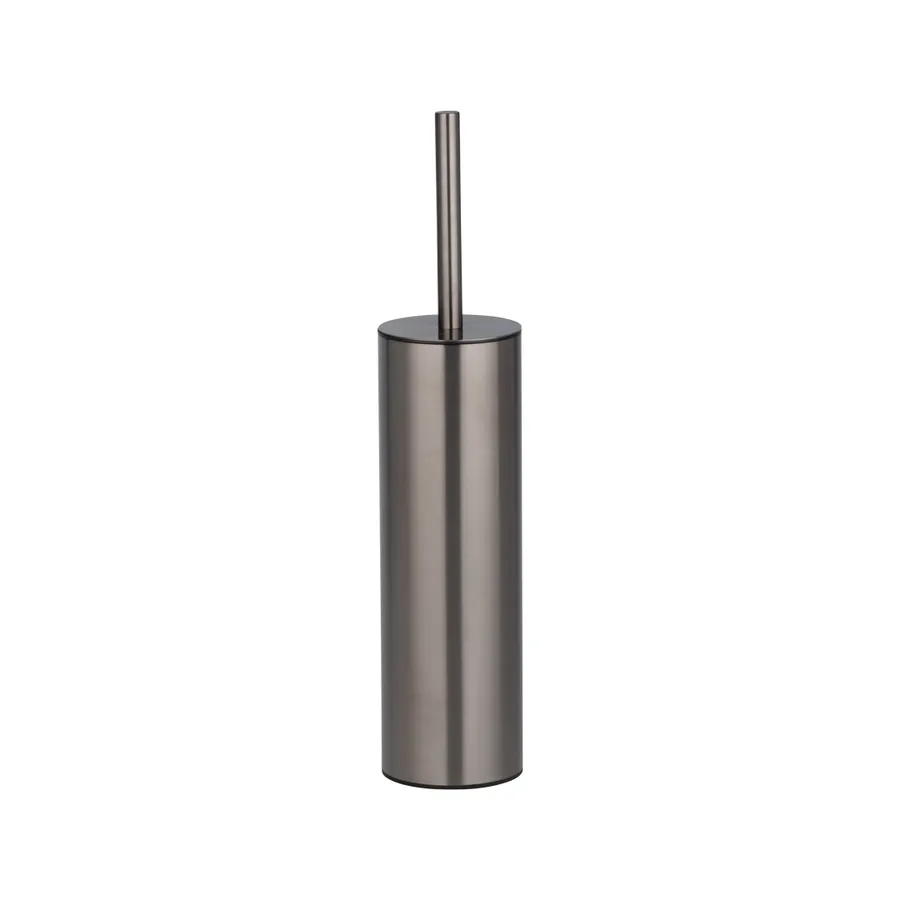 Toilet Brush Holder - Brushed Gunmetal