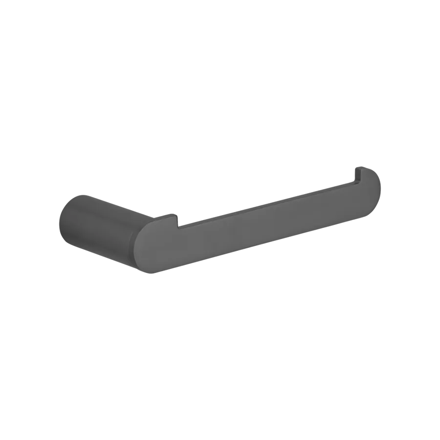 Milani Toilet Roll Holder - Brushed Gunmetal