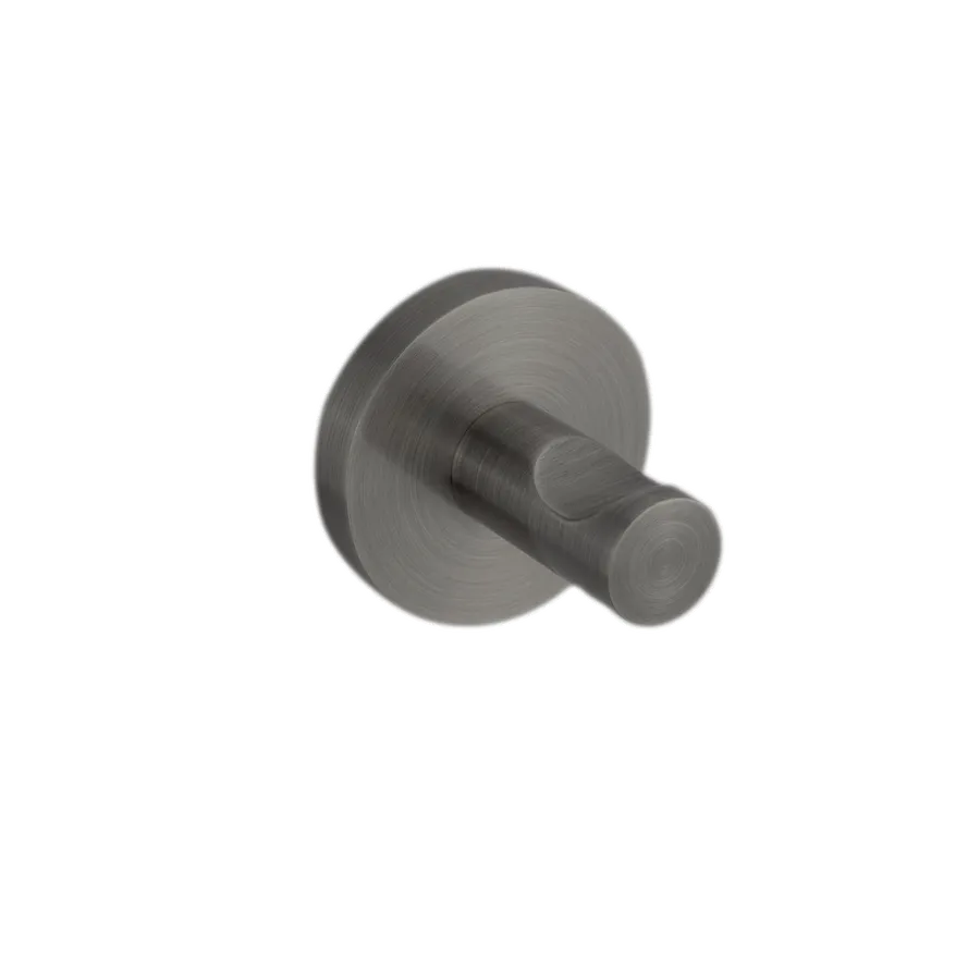 Elysian Robe Hook - Brushed Gunmetal