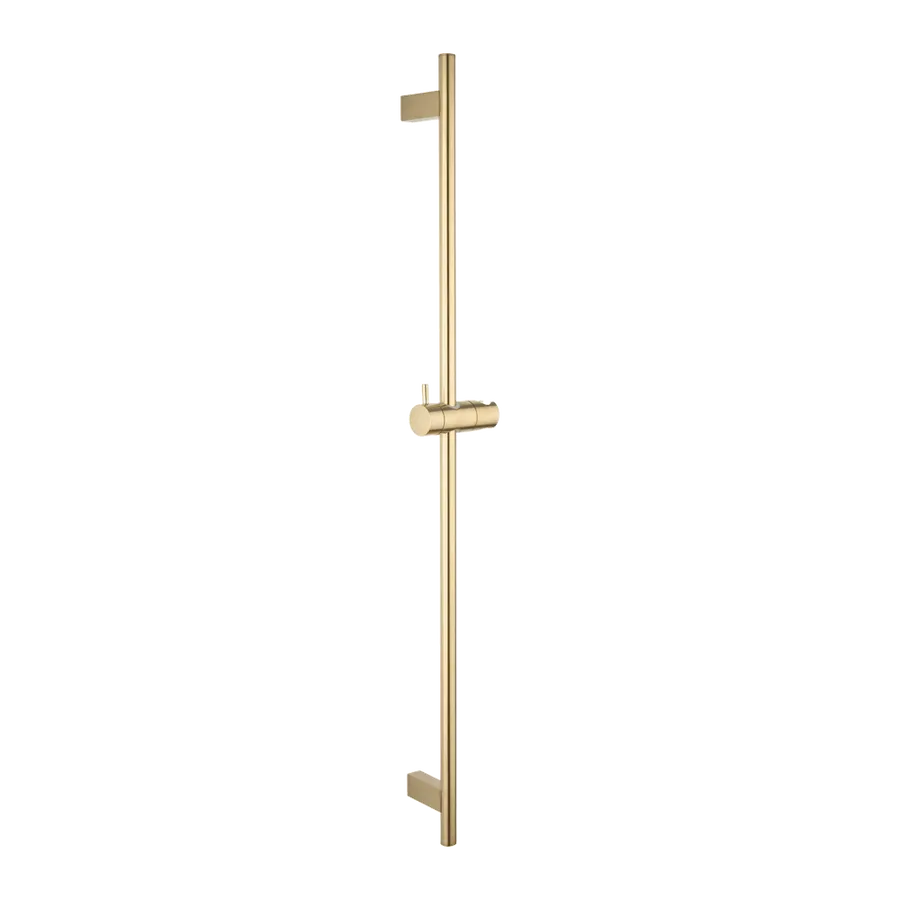 Elysian Shower Rail - Brushed Brass