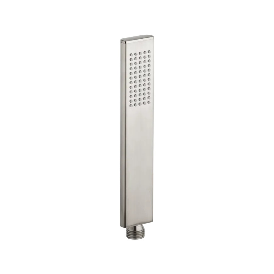 Rounded Rectangle Hand Shower - Brushed Nickel