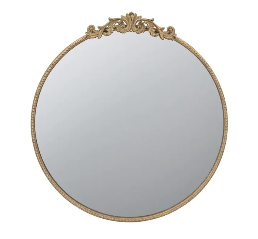 Baroque Gold Wall Mirror 81.3cm x 76.2cm