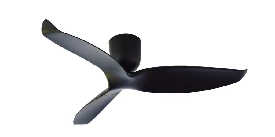 Aeratron AE3+ 3 Blade 50" DC Ceiling Fan With Remote Black