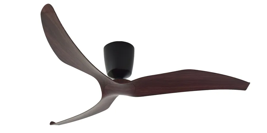 Aeratron FR 3 Blade 60" DC Ceiling Fan With Remote Dark Walnut Blades