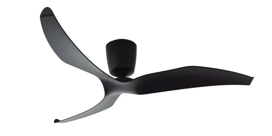 Aeratron FR 3 Blade 60" DC Ceiling Fan With Remote Black