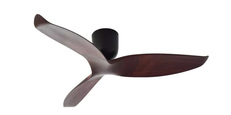 Aeratron AE3+ 3 Blade 50" DC Ceiling Fan With Remote Dark Walnut