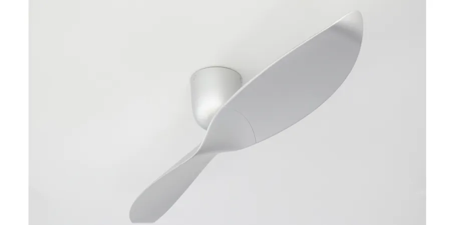 2 Blade 60" Aeratron AE2+ DC Ceiling Fan With Remote Silver