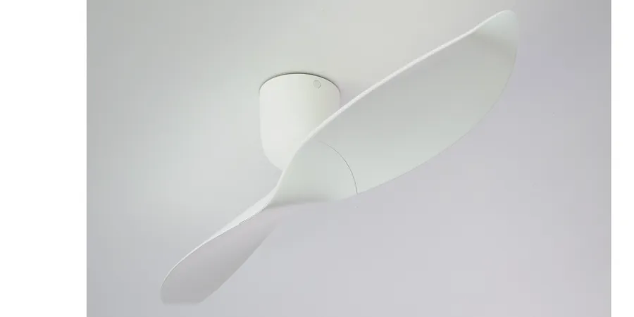 2 Blade 60" Aeratron AE2+ DC Ceiling Fan With Remote White