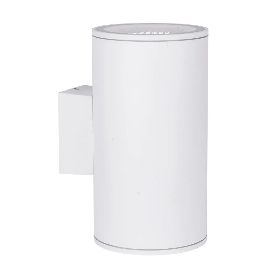 Porter 30W Tri-Colour LED Up/Down Wall Pillar Light White