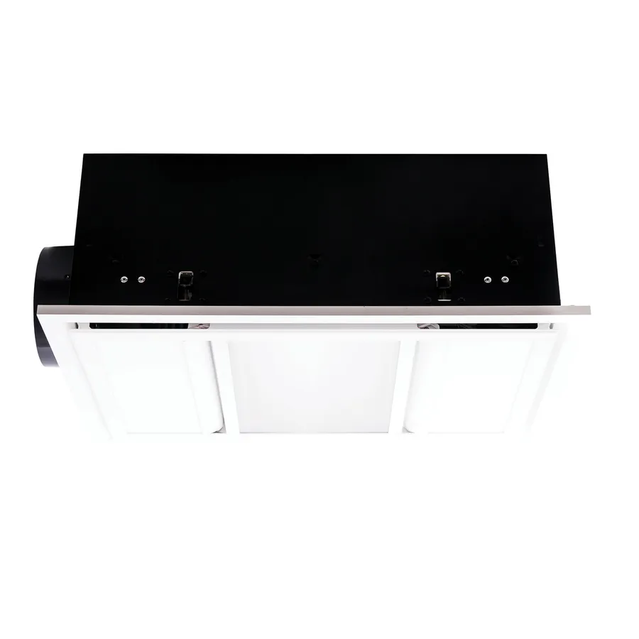 Mercator Domino 3 in 1 Exhaust Fan With 2 x 11W CCT LED Light And Heat White