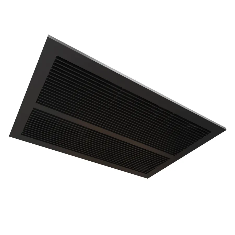 Ventair Sahara Bathroom 2 In 1 High Powered Heat, Cooling and Exhaust Fan Black