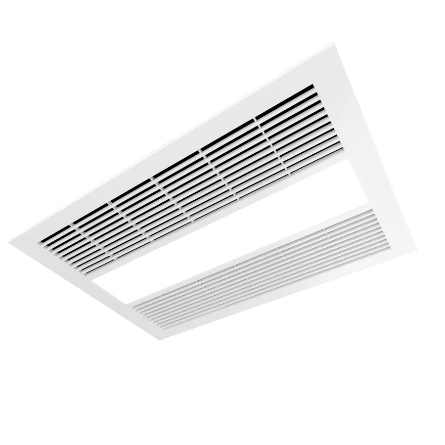 Ventair Sahara Bathroom 4 In 1 High Powered Heat, Light, Cooling and Exhaust Fan White