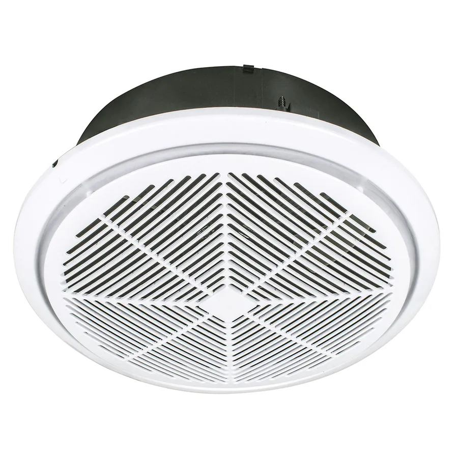 Whisper DIY High Volume Round Exhaust Fan   Flex And Plug Small