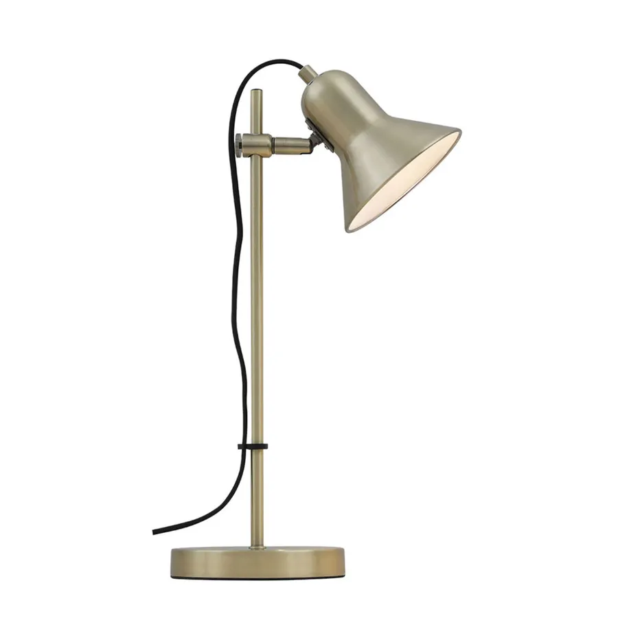 Telbix Corelli Adjustable Table Lamp (GU10) Antique Brass