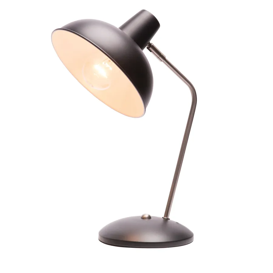 Lucy Mercator E27 Table Lamp Black