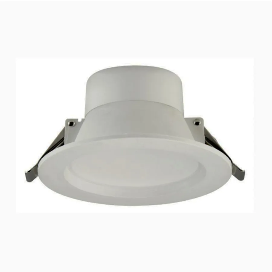 Atom 8W Recessed IP44 LED Tri-Colour Dimmable Fixed Downlight White