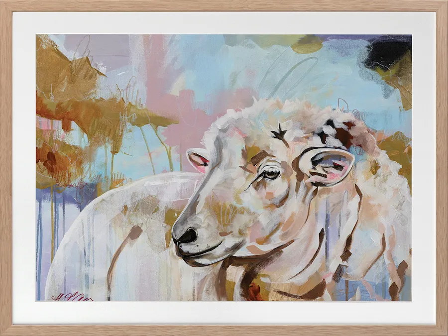 Monday Morning Multicolour Framed Art Print