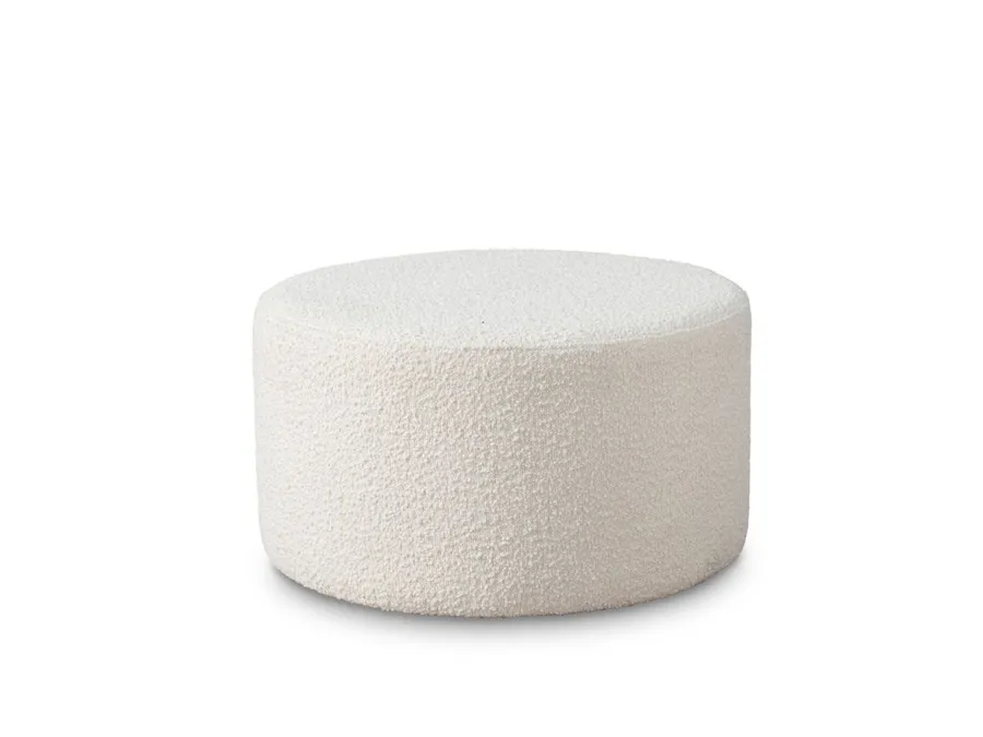 Boucle Ottoman - Large - Cream