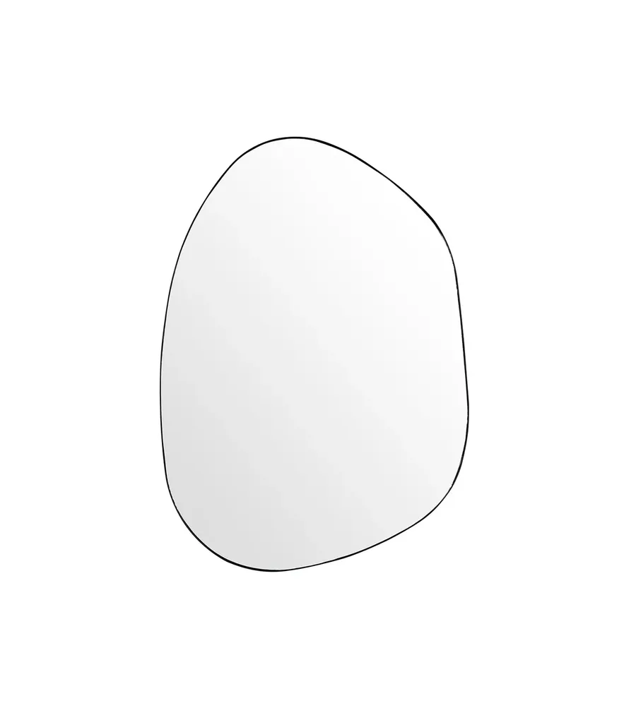 Paula Wall Mirror Black Large 150cm x 107