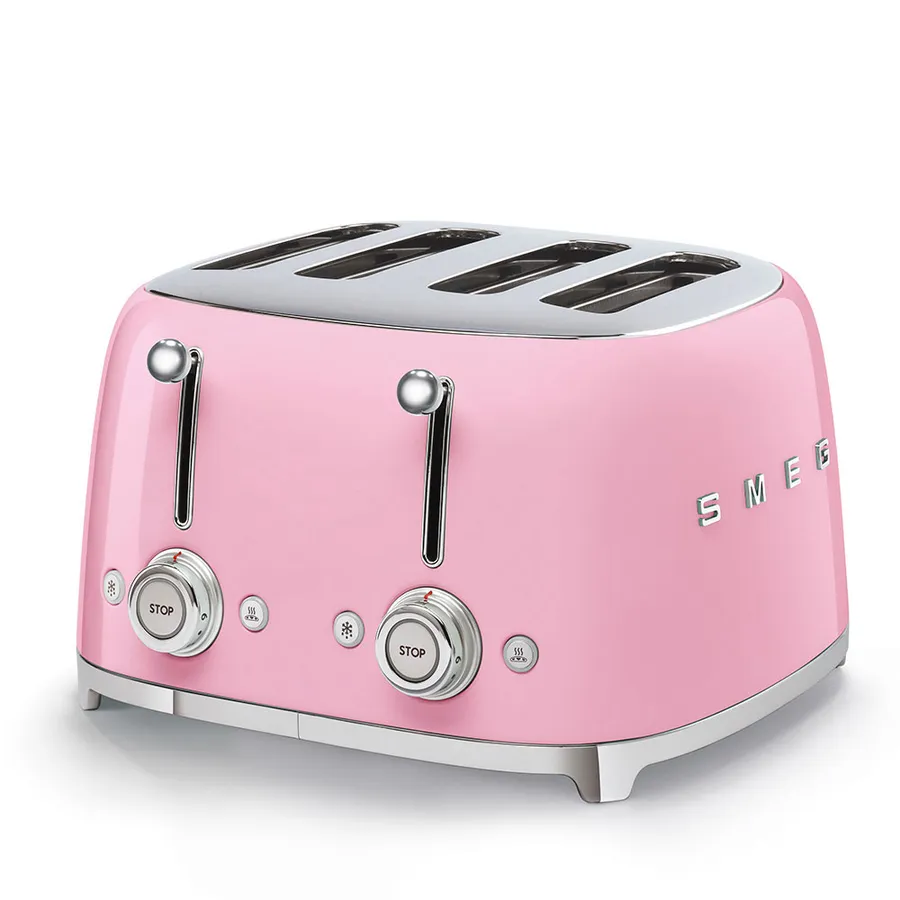 TOASTER 50's STYLE 4 SLOT PINK