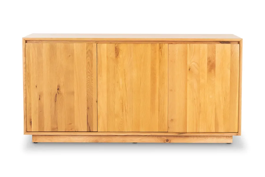 Bronte Coastal Sideboard, Solid Oak, by Lounge Lovers