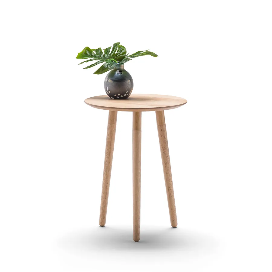Nochio Oak Round Side Table