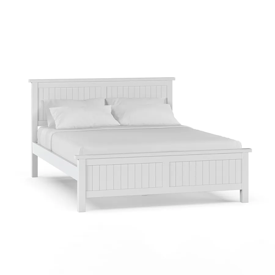 Snow Queen Bed Frame, White