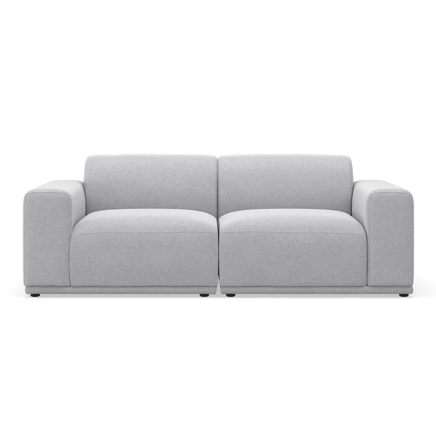 Bailey 2.5 Seater Modular Sofa, Cloud Grey