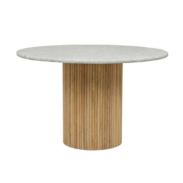 Benjamin Ripple Marble Dining Table