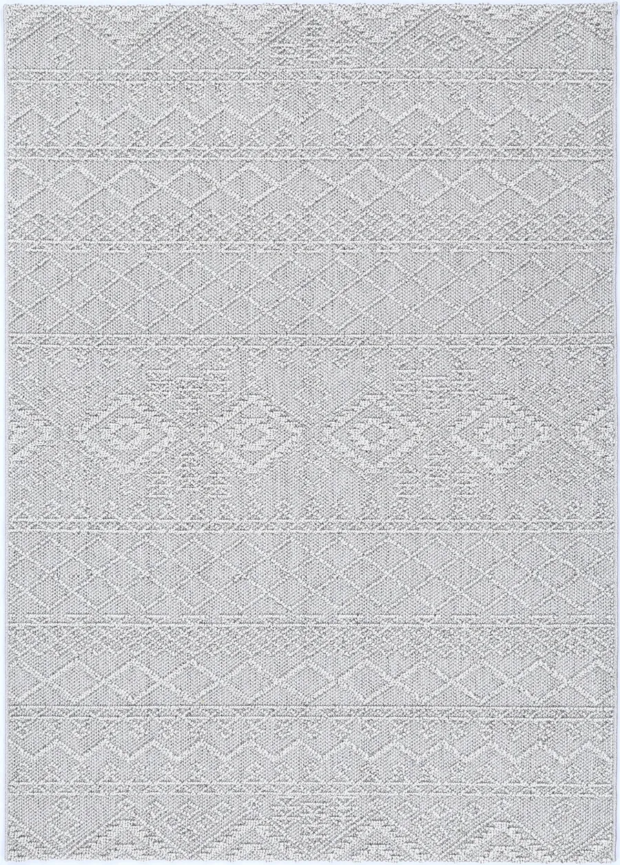 Courtyard Dracus Indoor / Outdoor Grey Rug by Wild Yarn Style Sourcebook