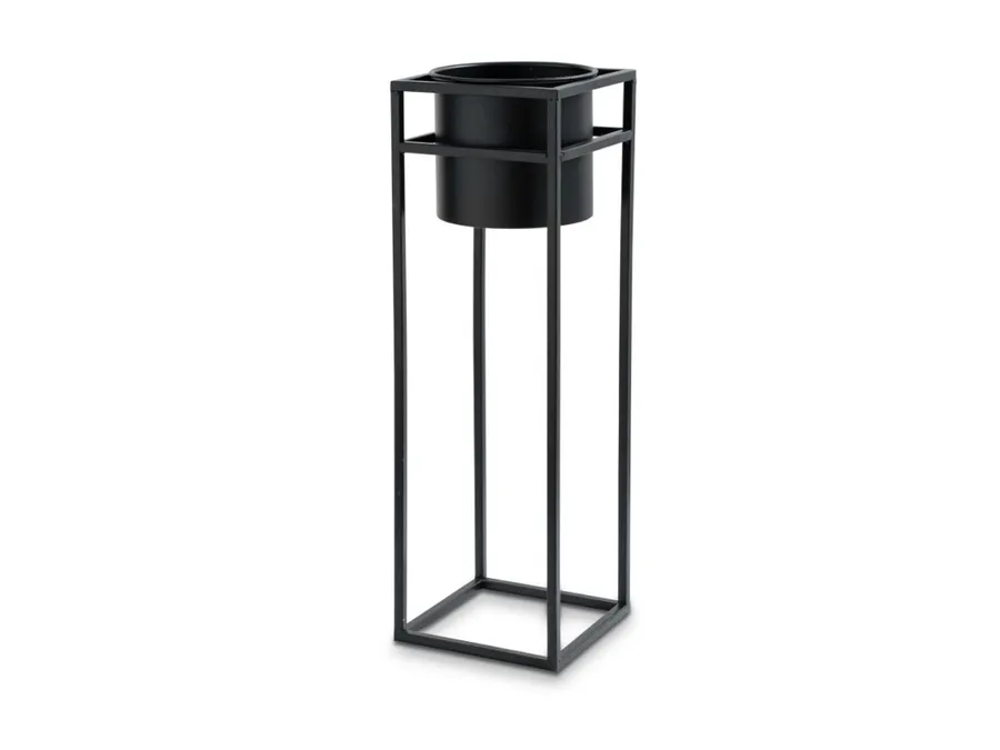 Brent Metal Plant Stand Black - Tall