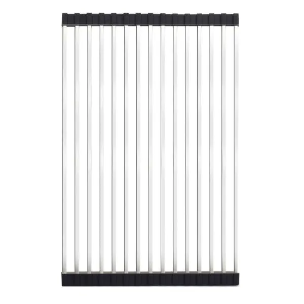 Meir Stainless Steel Sink Roll Mat Stainless Steel by Meir Style