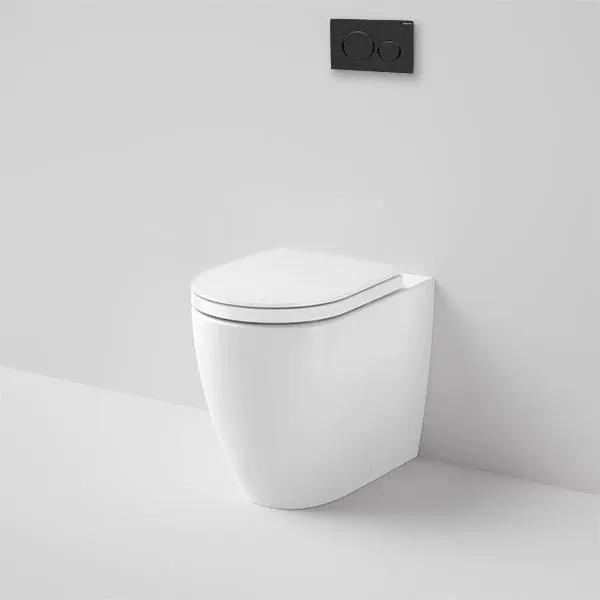 Caroma Urbane II Luxe Cleanflush Wall Faced Toilet with Geberit Sigma In-Wall Cistern