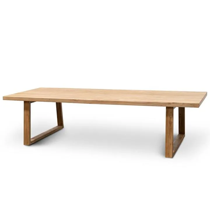 Naples Reclaimed 3m Wooden Dining Table - Natural by Interior Secrets - AfterPay Available
