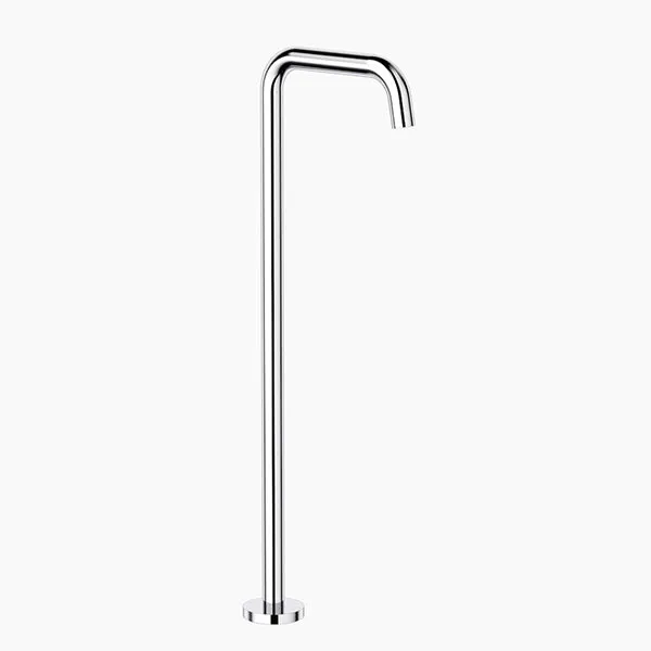 Clark Round Freestanding Bath Outlet Chrome by Clark Style Sourcebook