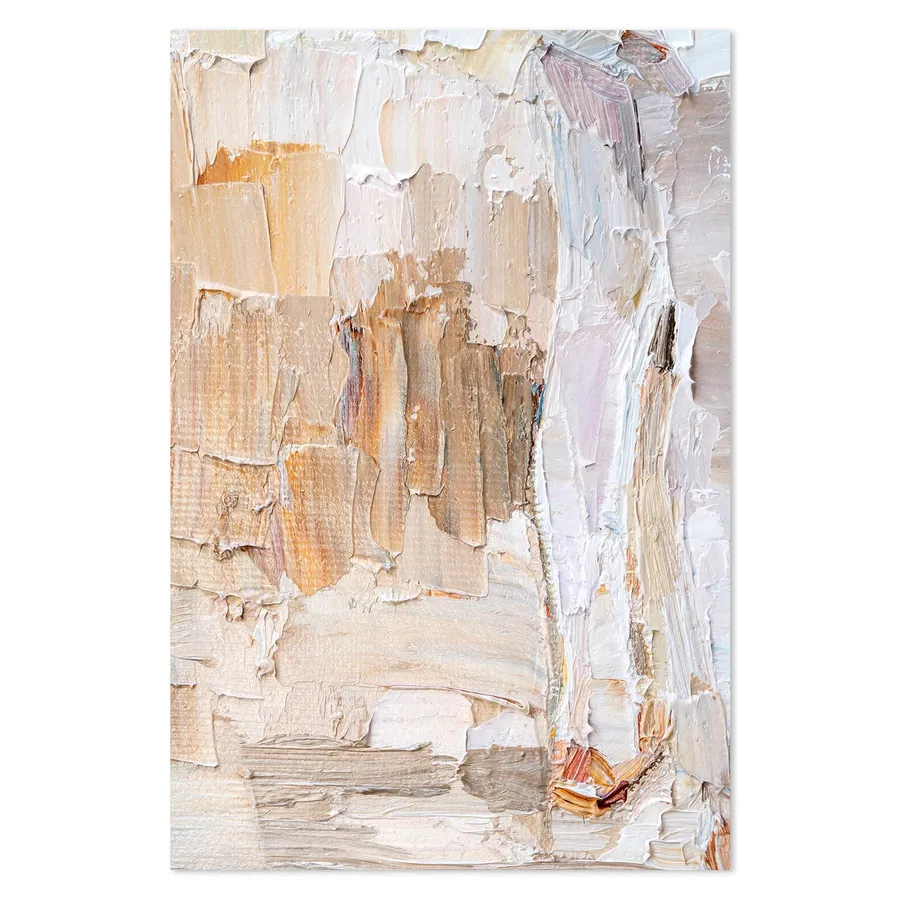 Shades of Nude , Hand-painted Canvas