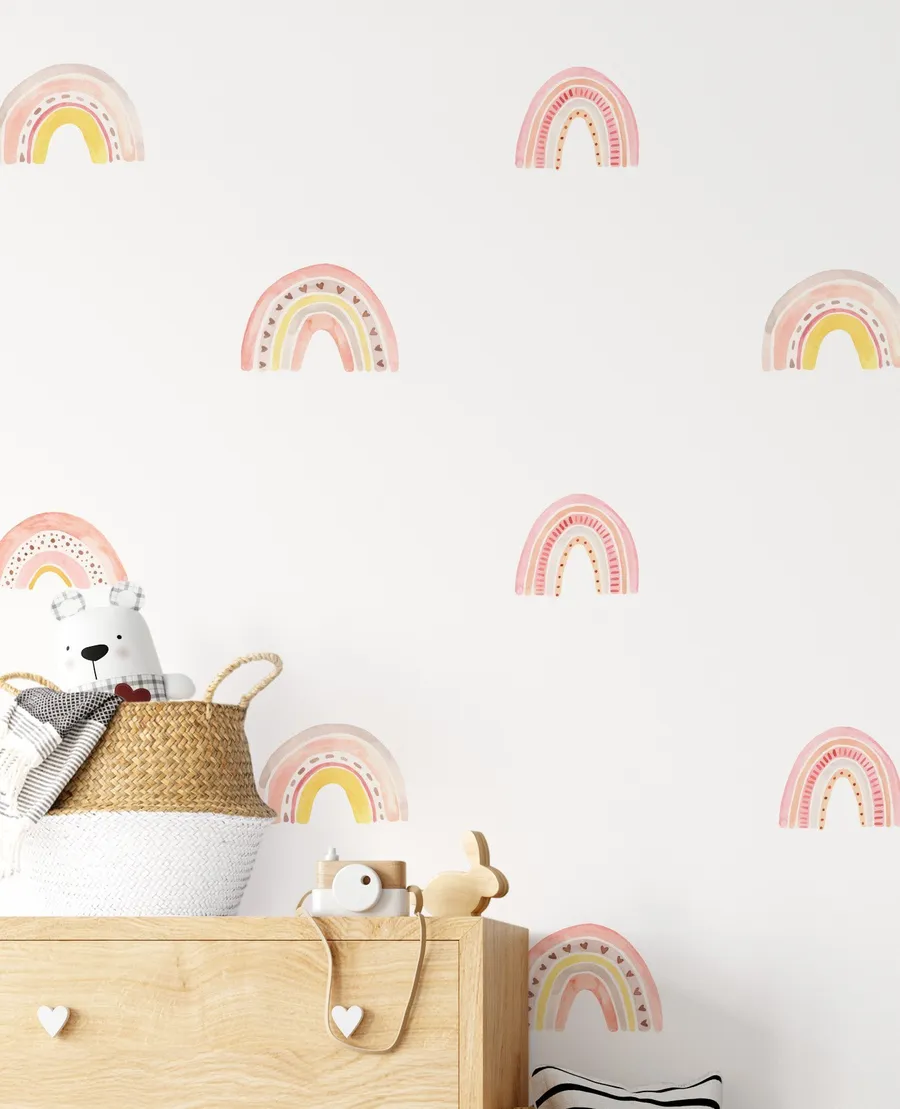 Pretty Rainbows Decal Set