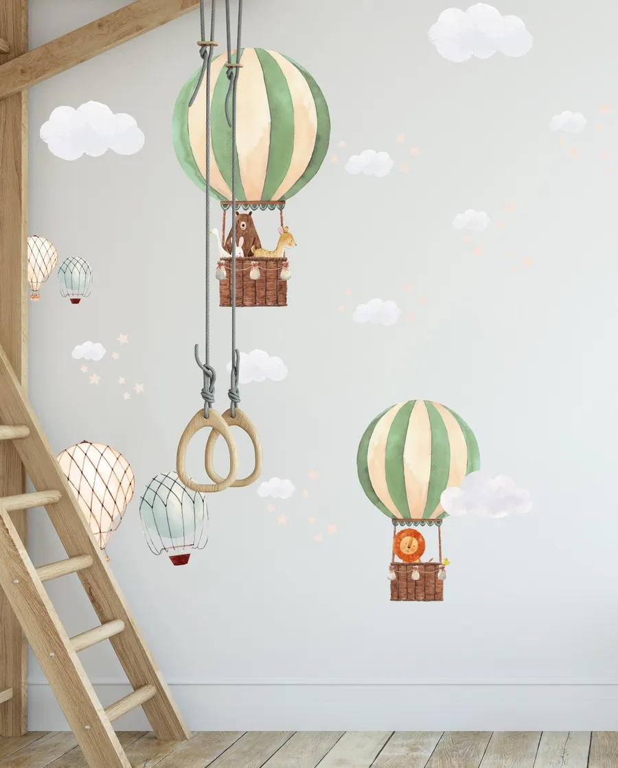 Skyfari | Hot Air Balloons Decal Set